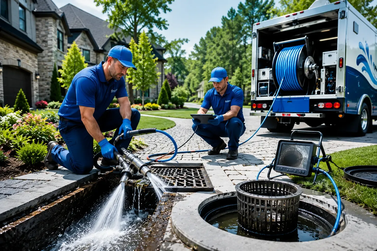 Local outdoor drain cleaning professionals in Leslie, AR