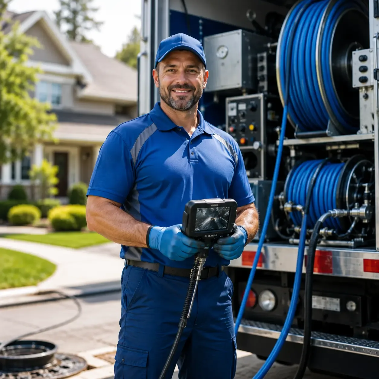 Local outdoor drain cleaning specialists in Leslie, AR